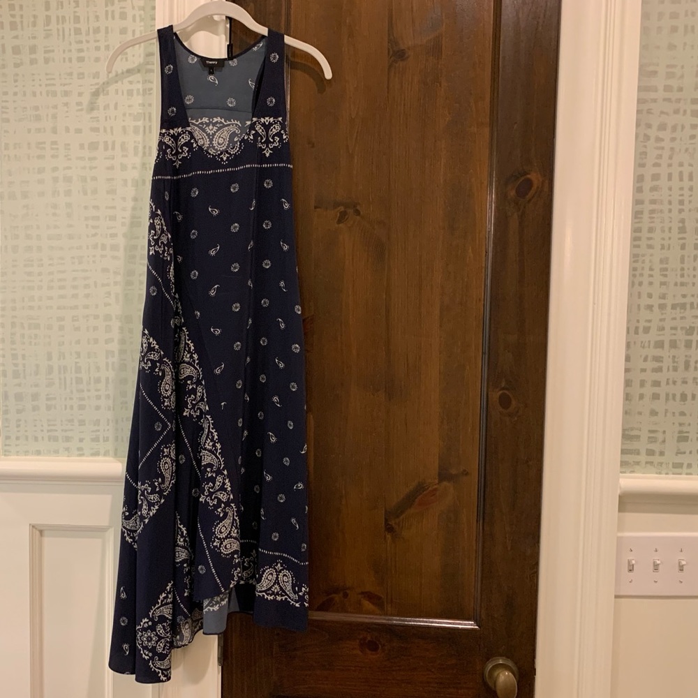 Theory racerback Navy Dress Size 6